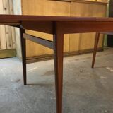Scandinavian table with extensions-60 's