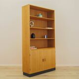 Ash wood bookcase, Danish design, 1960s, designer: Børge Mogensen