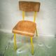 Yellow school chair