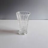 Vintage vase - crystal - Diamond tips - 1970