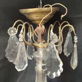 Old chandelier pampilles