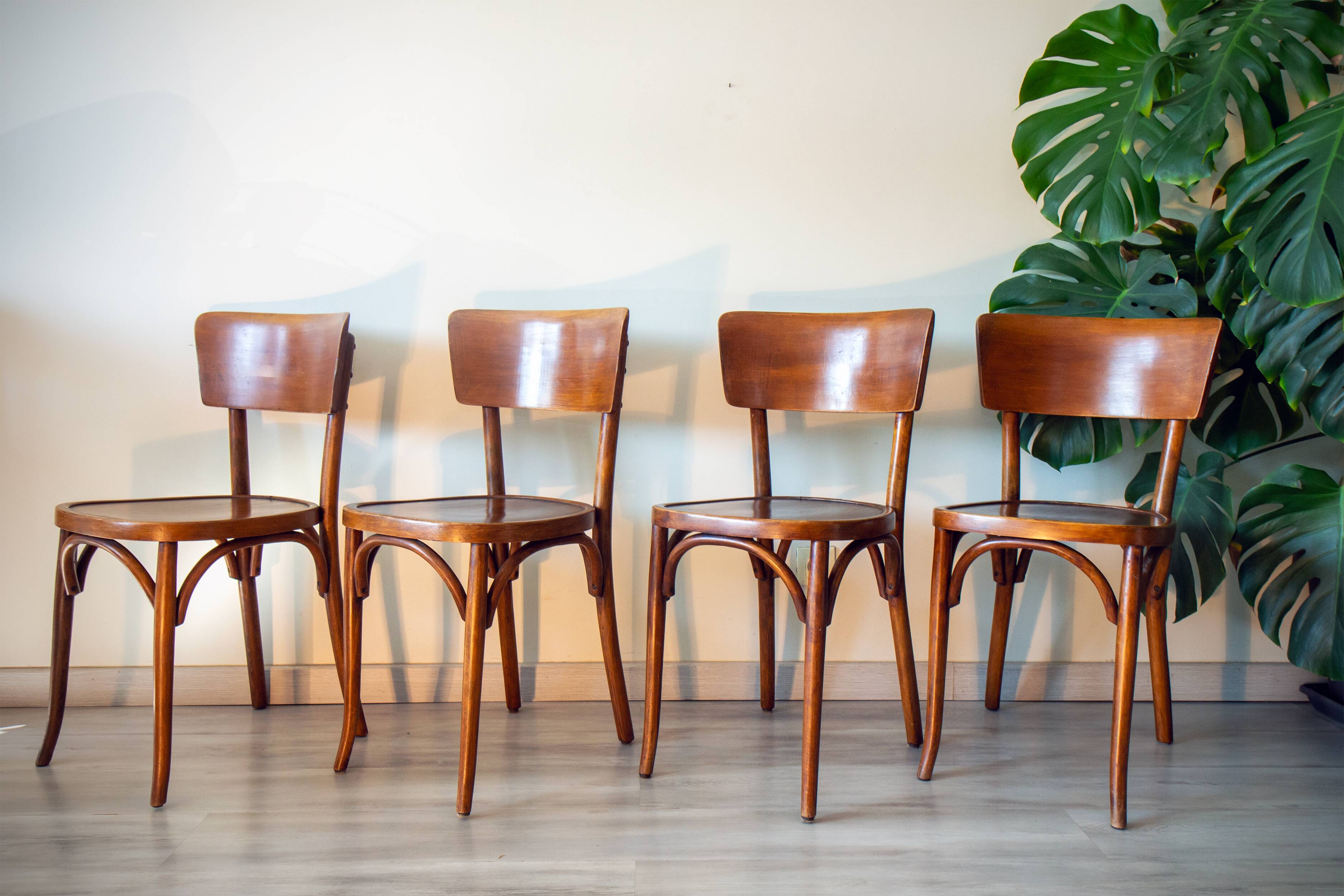 Mahieu chairs 1950 (Romerie, France)
