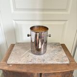 Old champagne ice bucket silver metal saint hilaire