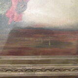 Still life 1950s Bouquet poppies in vase