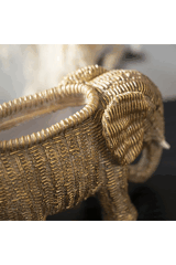 Rattan flowerpot
