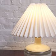 Vintage ceramic table lamp by Axella Stentoj, Denmark, 1960s