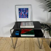 Table basse Bauhaus à deux niveaux par Marcel Breuer pour Thonet
