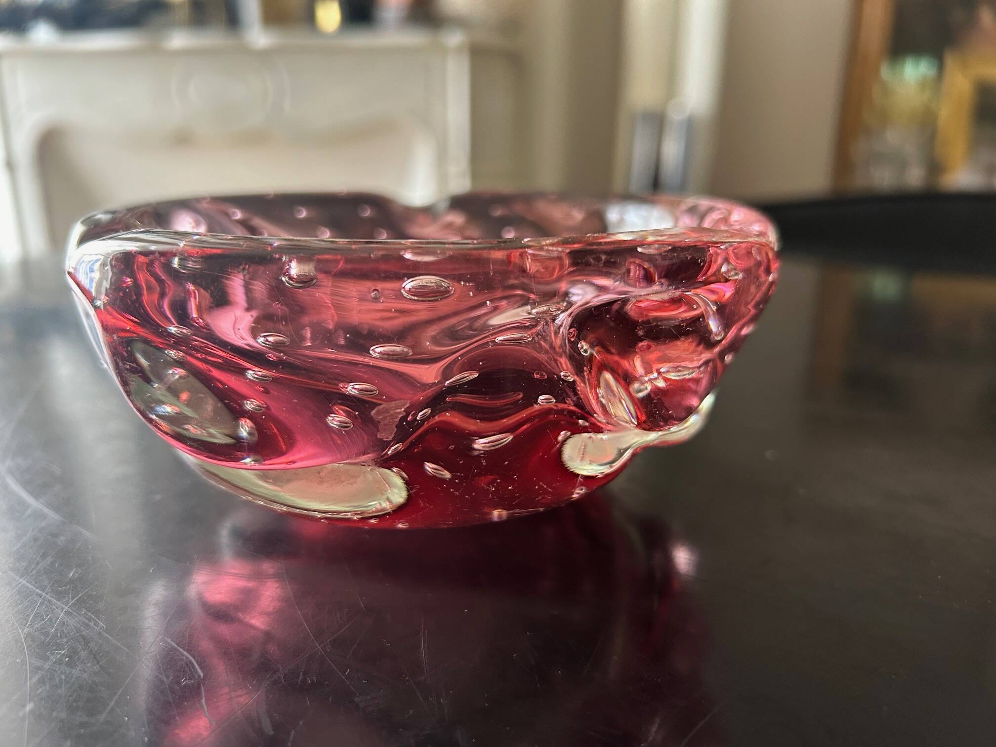 Vide poche en verre murano