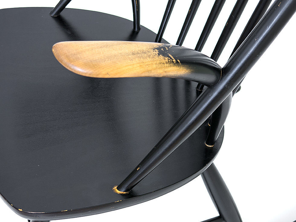 Rocking chair design Illum Wikkelso For Niels Eilersen
