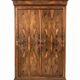Louis-Philippe wardrobe in walnut burl – 19th century