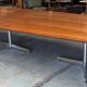 Rosewood conference table by Osvaldo Borsani for Tecno 1968