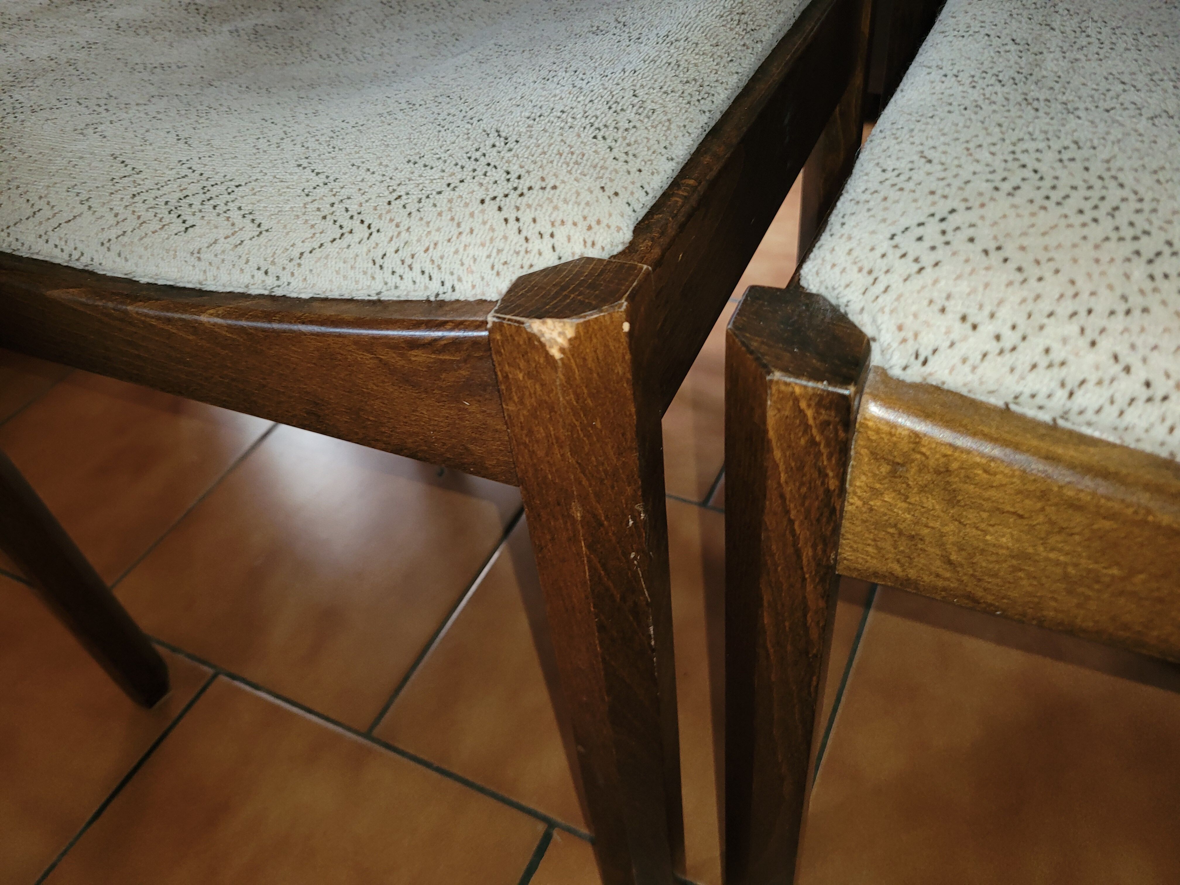 Set of 4 Self chairs 1970