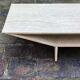 Travertine coffee table - 70s - brutalist and minimalist - Italy