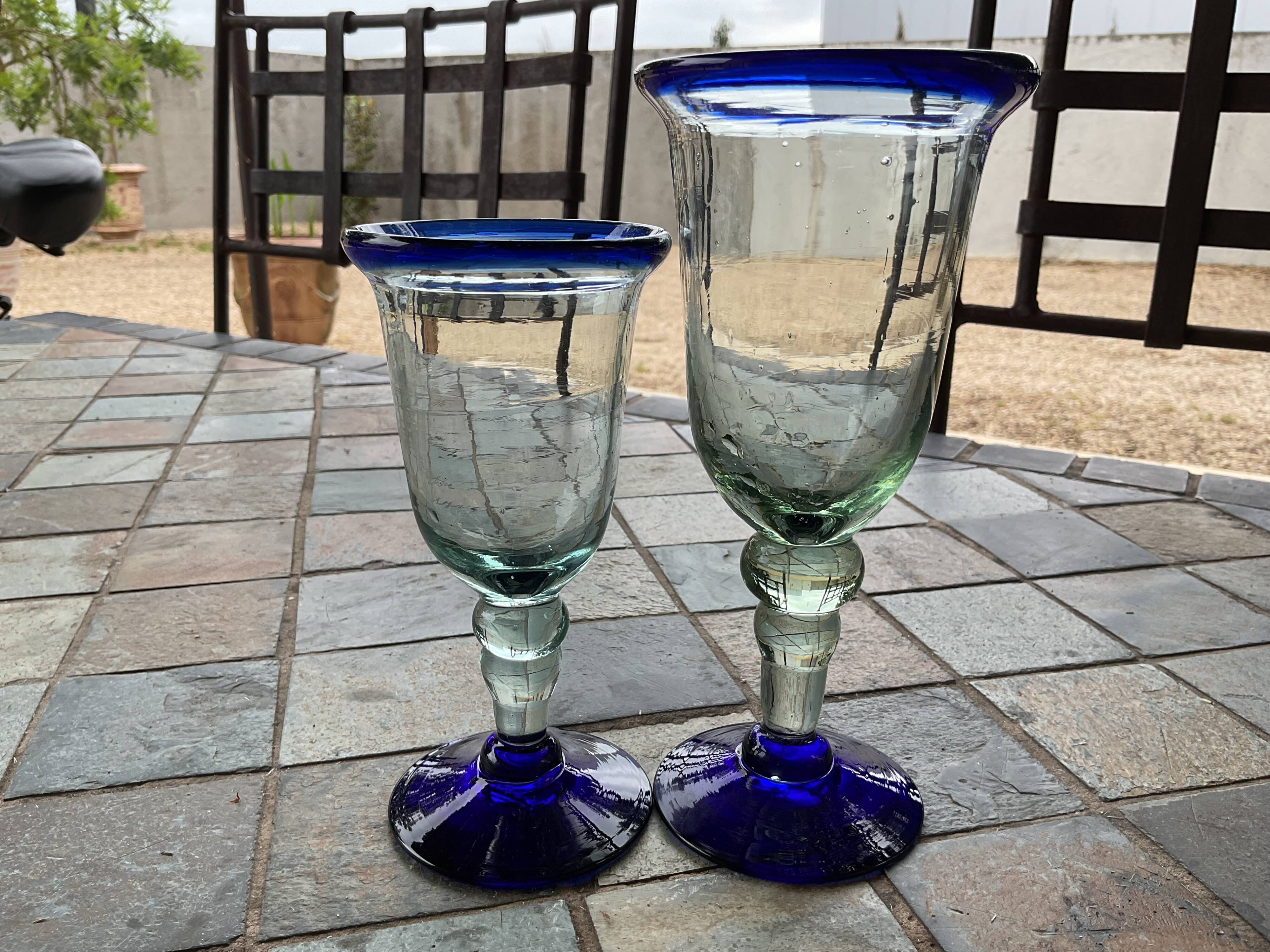 Verres Vintage glassware from Biot