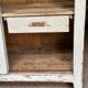 Vintage 1930-40 Parisian wardrobe with 4 sliding doors