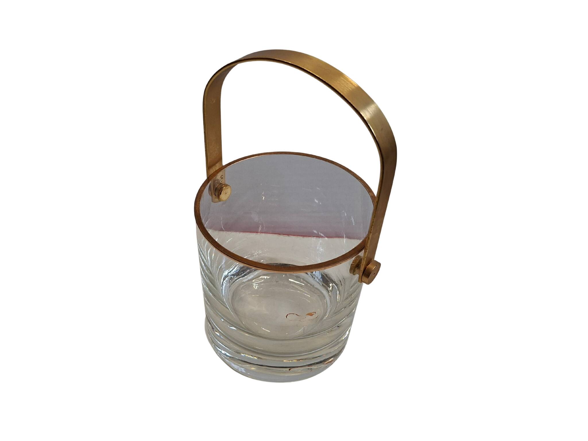 Splendido secchiello per cubetti di ghiaccio da tavolo, originale degli ann