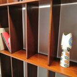 Trellis shelf mahogany 60s separator