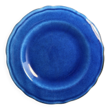 Blue ceramic plate – Milon Pottery (Dieulefit)