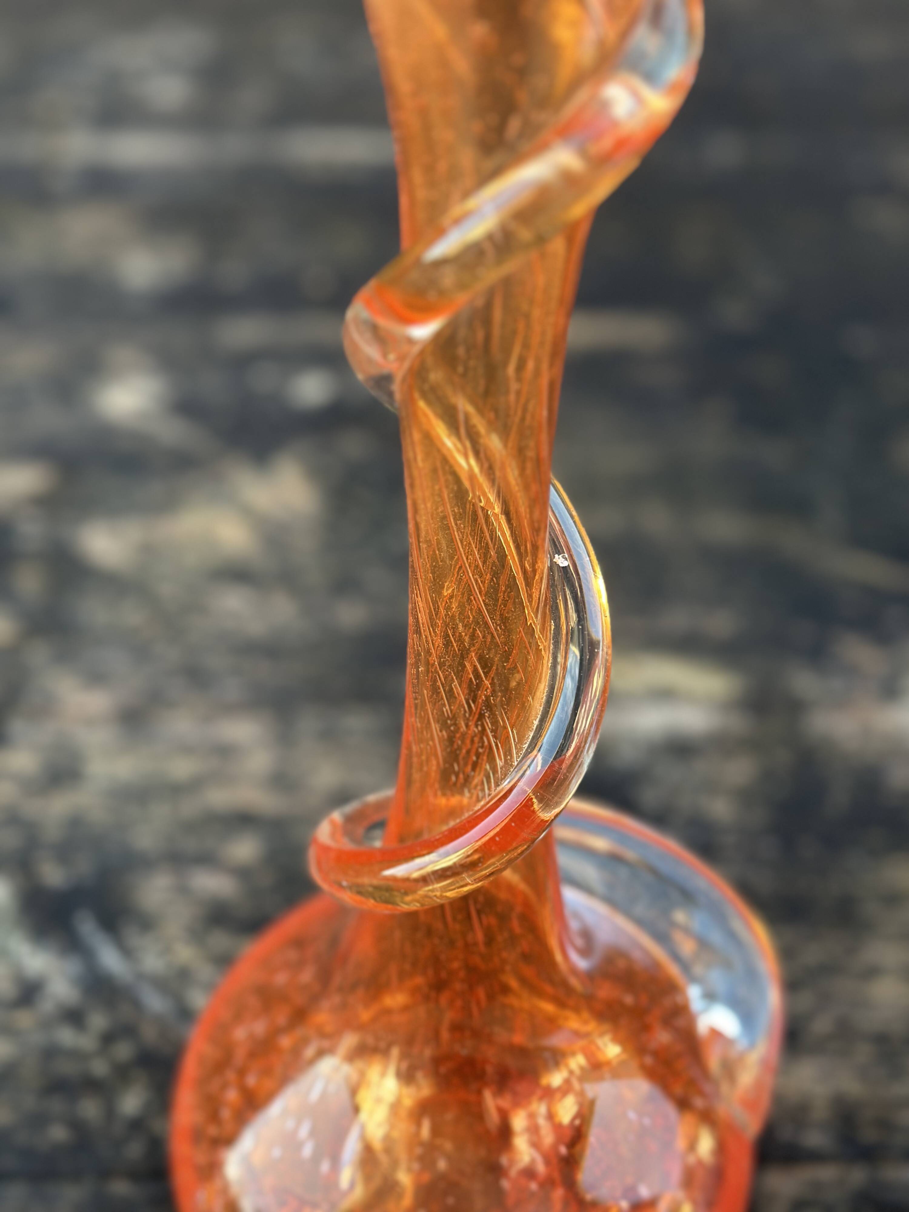 Riom marsh soliflore vase orange
