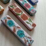 Set of 12 terracotta knife holders