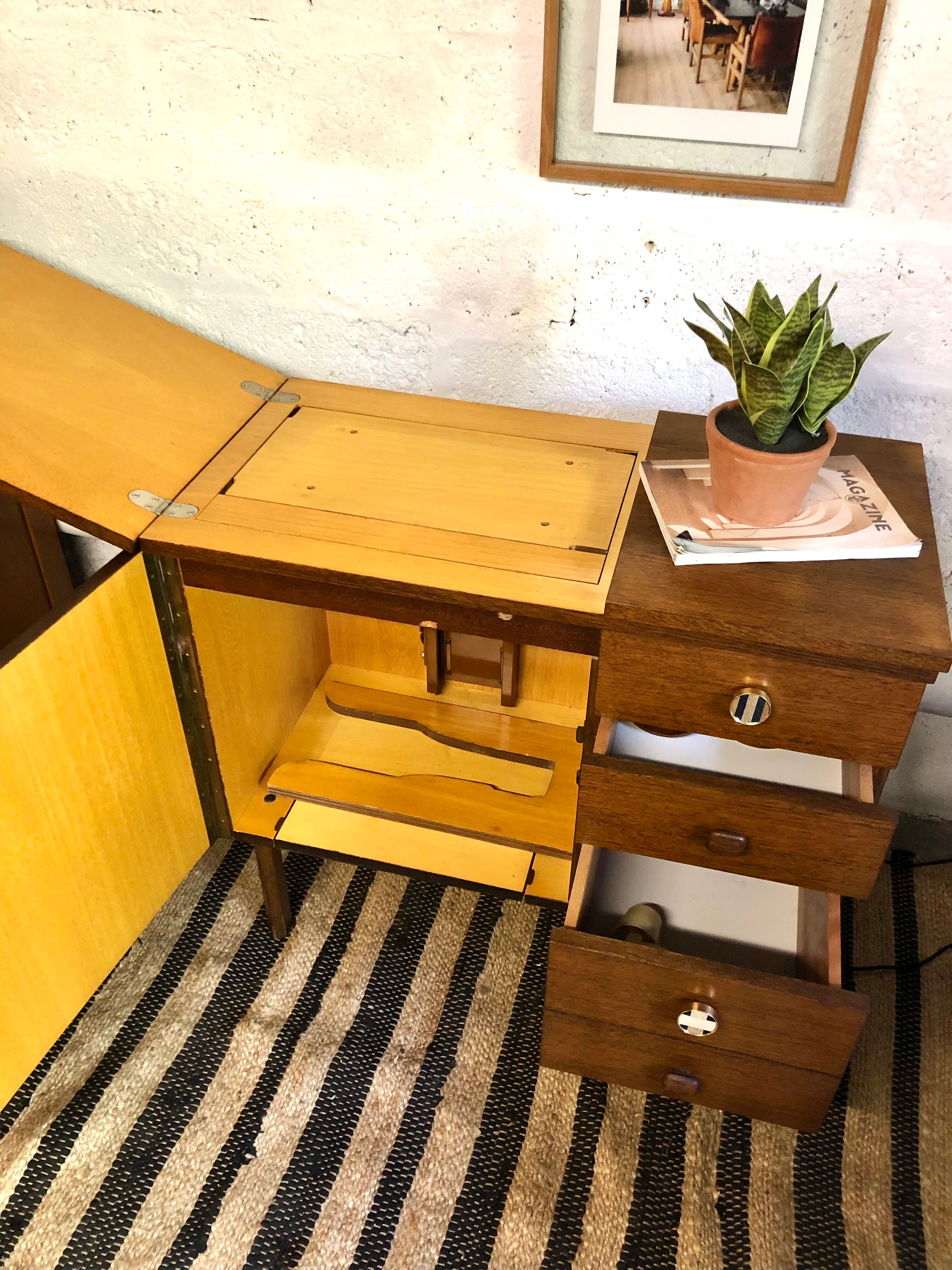 Vintage storage cabinet