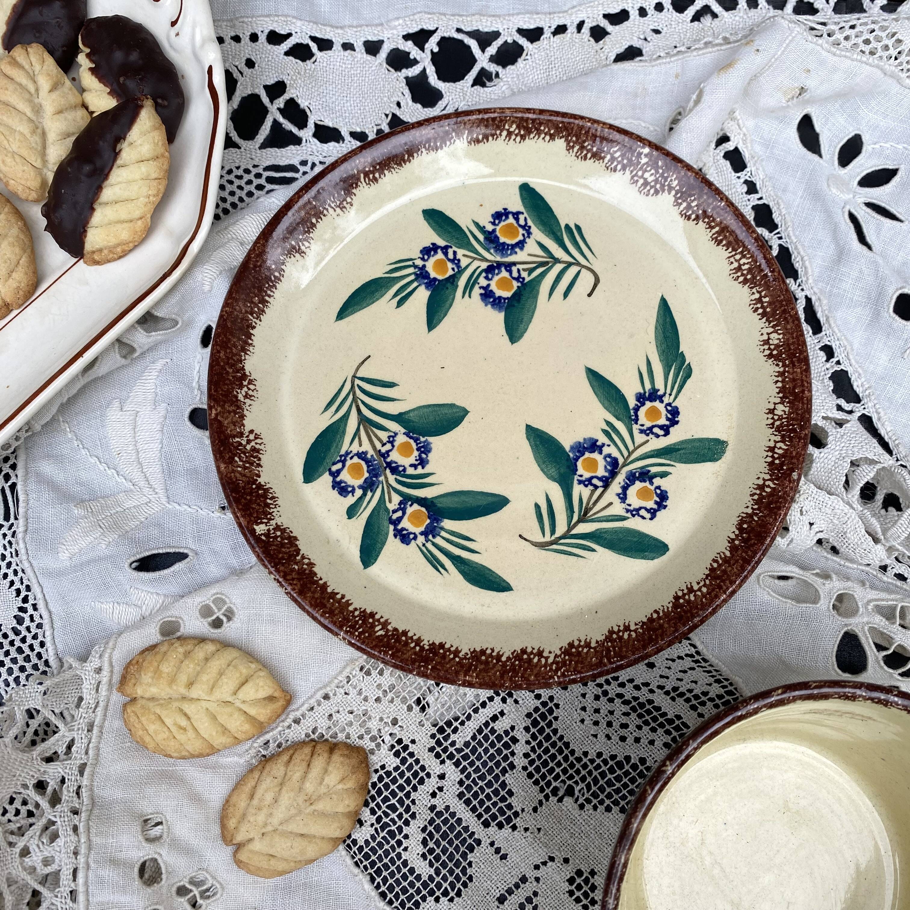 Henriot Quimper teacup and saucer