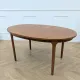 Vintage teak extendable McIntosh dining table
