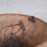 Antique Primitive French Wooden Bowl