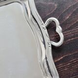 Vintage silver-plated service tray by Guy Degrenne