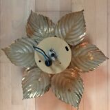 Gold leaf sconce