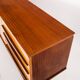 Buffet - vintage sideboard in two tones of wood - France, 1960s