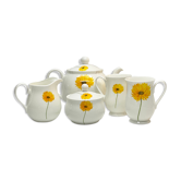 Porcelain tea set "Exclusive for Dandy Lines - England" 1970s