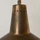 Modern brass ceiling light from the mid-century, 1950s, Italy.