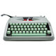 Typewriter Hermes baby green linden revised ribbon new