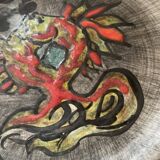 Youen Quimper Marin plate from the 50s signed