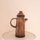 Wabi Sabi spirit elongated stoneware teapot