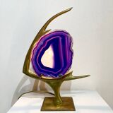 Sculpture lamp by Willy Daro