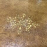 Louis XVI style flat desk leather