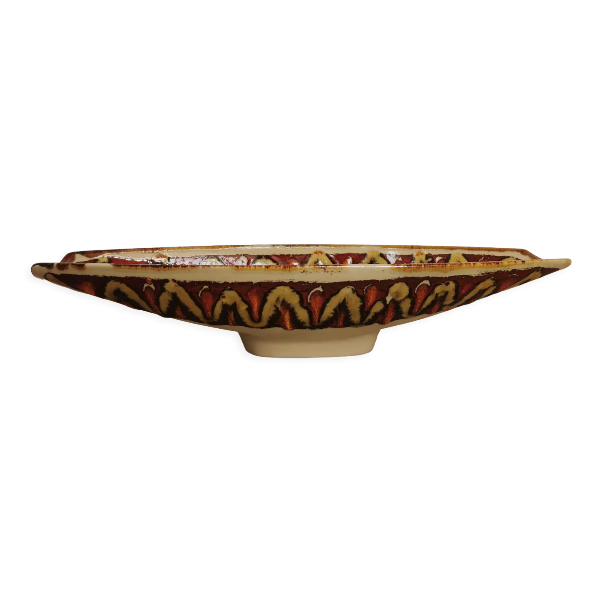 Long ceramic bowl, Saint Clément