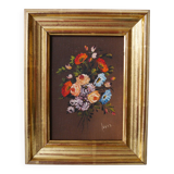 Small bouquet painting