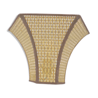 Wicker wall wall light