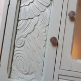 Art deco pharmacy cabinet