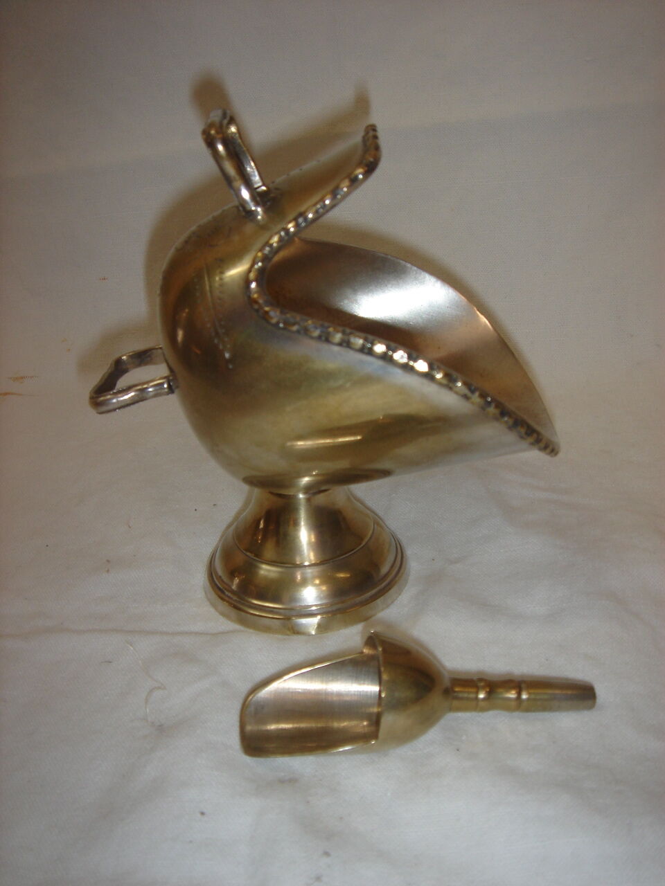 Sugar and silver metal shovel, 1970