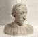 Sculpted plaster cast Bust of a young man 20th century