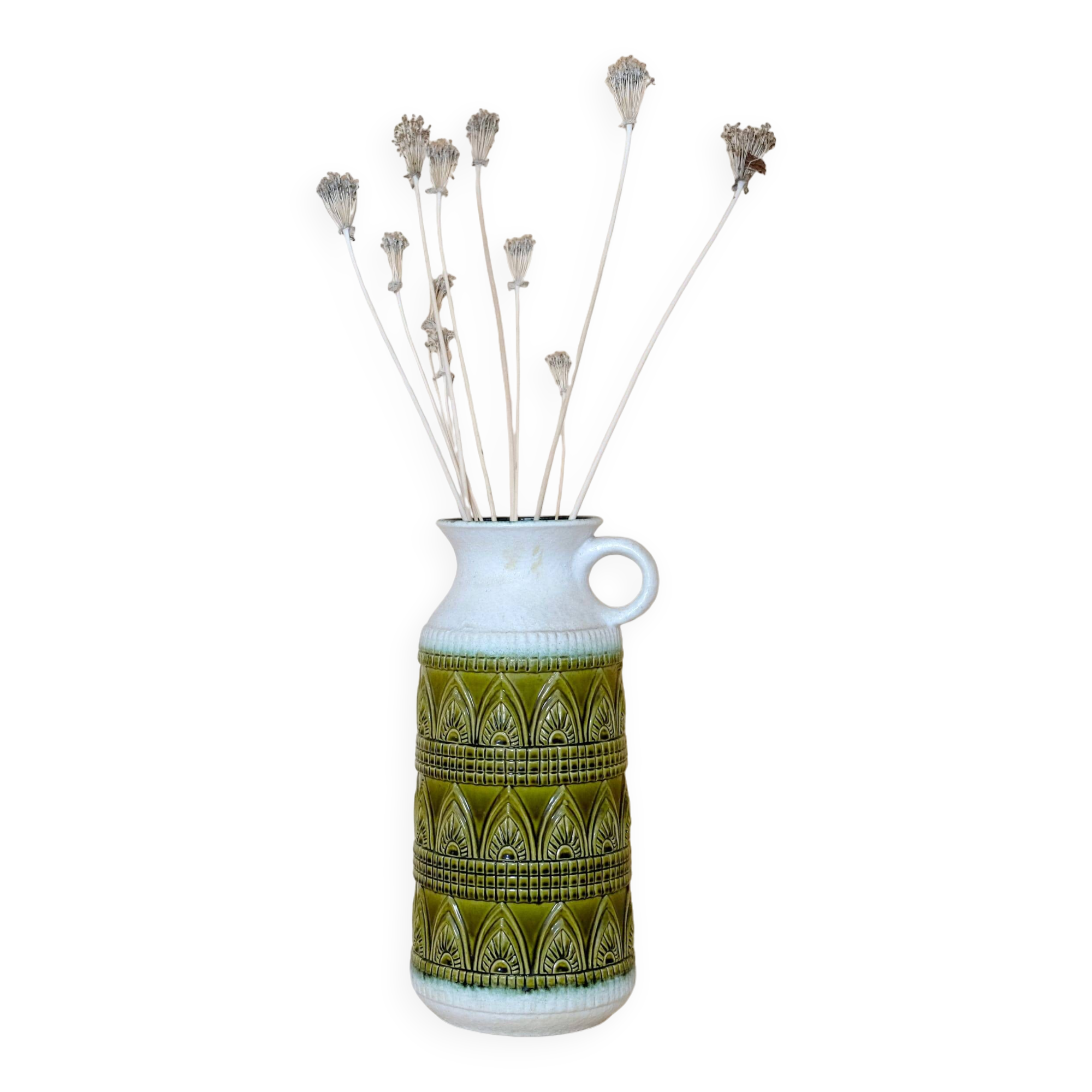 Large ceramic vase, German work from the 60s.