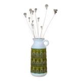 Large ceramic vase, German work from the 60s.