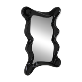 1980s Large Fiber glass Wall Mirror , Italy