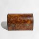 Beautiful thuya wood jewellery box – Rounded lid – Handcrafted work