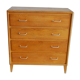 Commode vintage en bois pieds compas