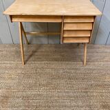 Desk of the 50s with 5 drawers